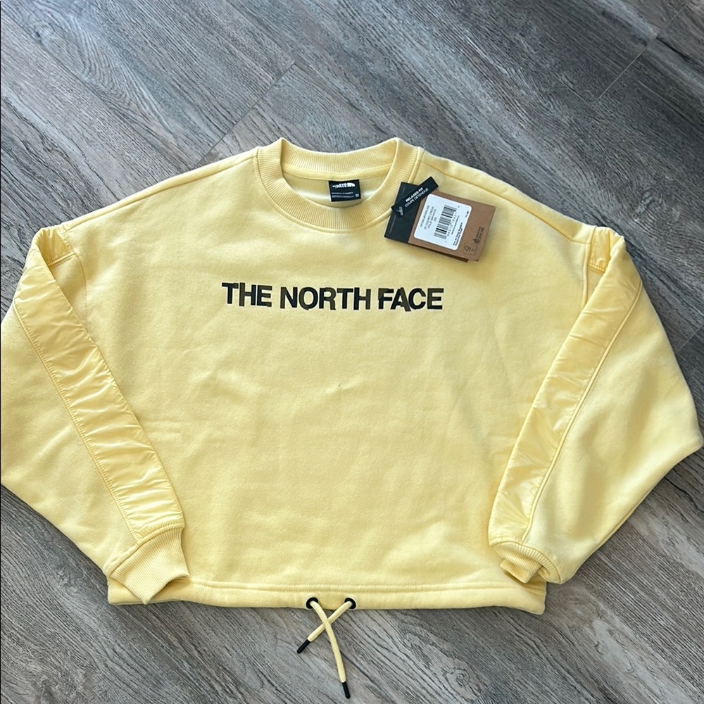 The North Face Bright Yellow Crewneck Sweater